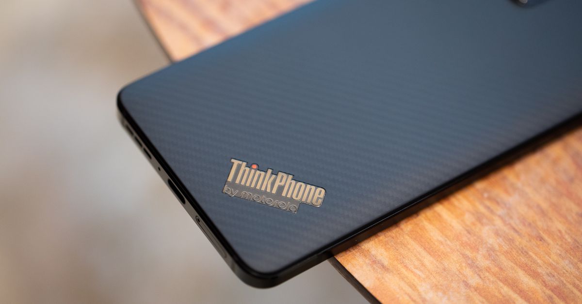 The Lenovo ThinkPhone by Motorola is a ThinkPad owner’s dream