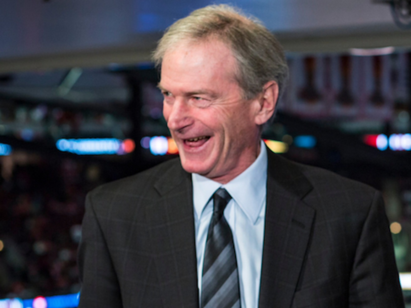 “I wish I didn’t say that,” Pat Foley said during Monday’s Blackhawks game, referring to his “bullet in my head” remark. “I’m sorry if I offended some folks. Apparently I did, so I apologize.”