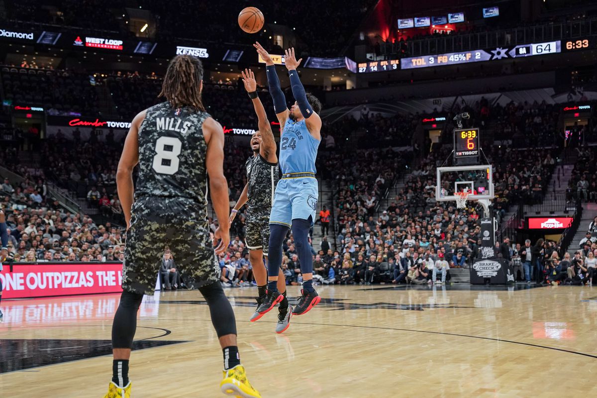 NBA: Memphis Grizzlies at San Antonio Spurs