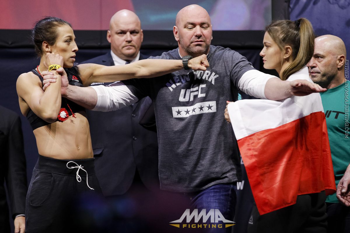 Joanna Jedrzejczyk and Karolina Kowalkiewicz will square off at UFC 205 on Saturday night.