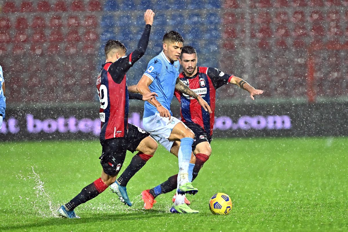 Lazio’s forward Joaquin Correa in action during the Serie A...