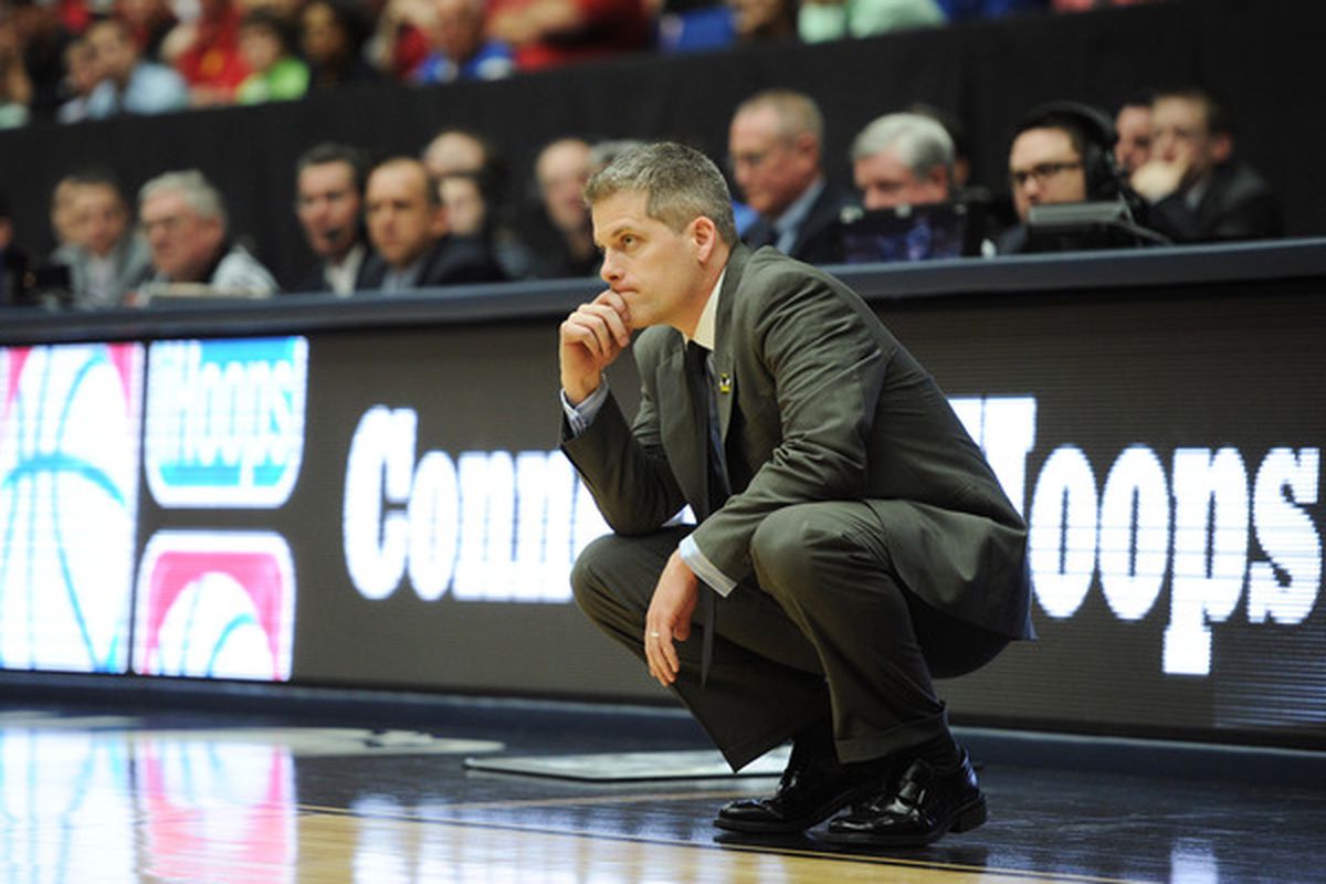 Northern Colorado coach BJ HIll probably looked a little happier against Kansas State