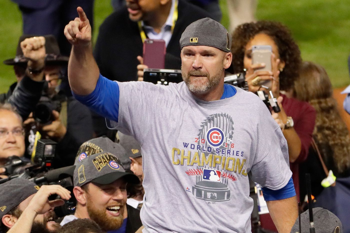 All right, let's talk about David Ross - Bleed Cubbie Blue