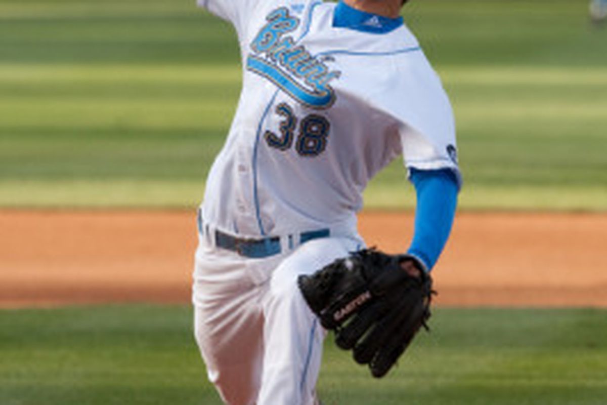 Garett Claypool gets the start for UCLA as they go for 10-0 (Photo Credit: Official Site)