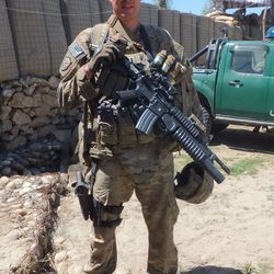 North Ogden Mayor Brent Taylor, who also served as a major in the Utah Army National Guard, poses for a photo during his deployment to Afghanistan in 2012. Taylor was killed in Afghanistan on Saturday, Nov. 3, 2018.
