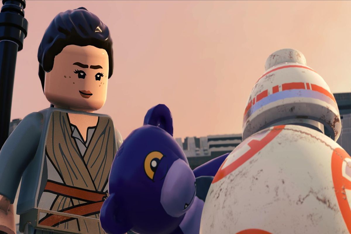 Rey and BB-8 in Lego Star Wars The Skywalker Saga Scavenger