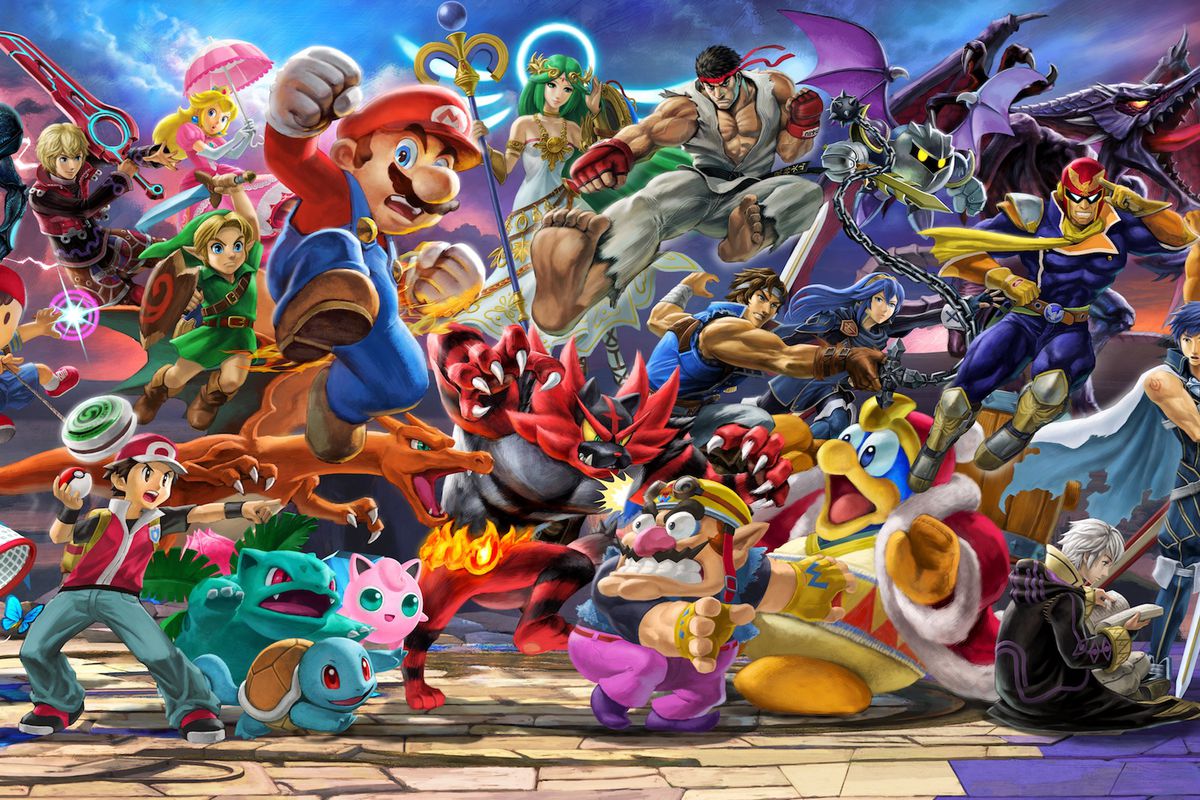 Super Smash Bros. Ultimate - all the characters