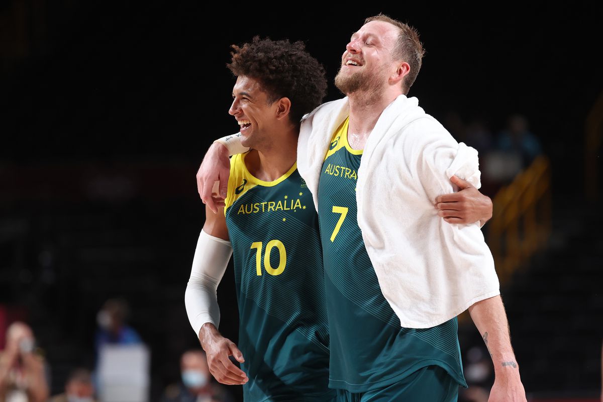 Australia v Slovenia Men’s Basketball - Olympics: Day 15