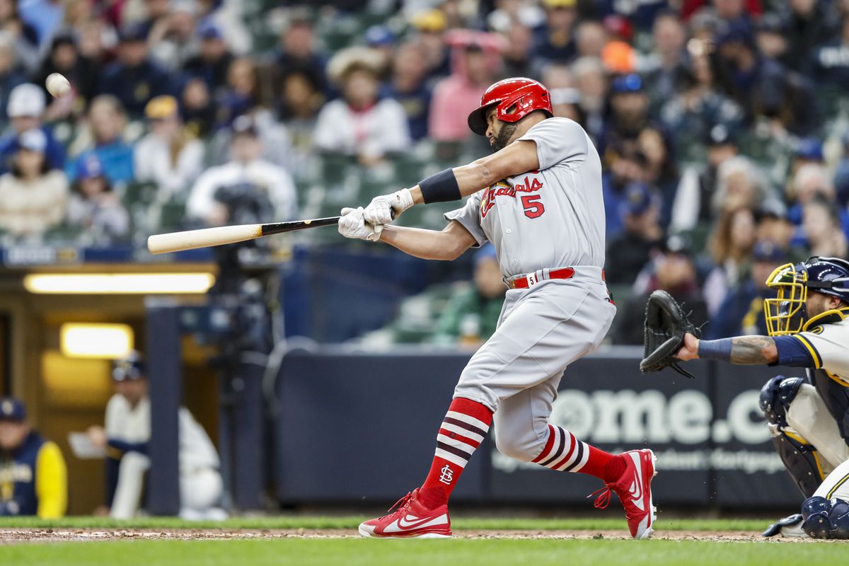 MLB: APR 17 Cardinals at Brewers