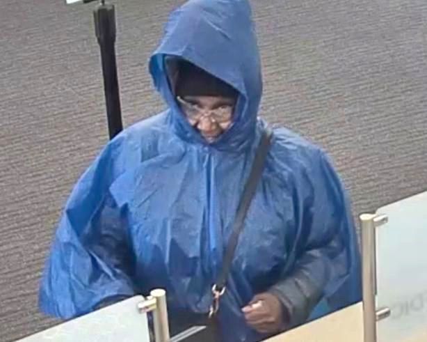 Video surveillance shows a robbery suspect at a Huntington Bank branch at 10240 S. Cicero Ave. in Oak Lawn on April 29, 2019. | FBI