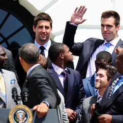 President Obama gives Joe Flacco props for a good contract year