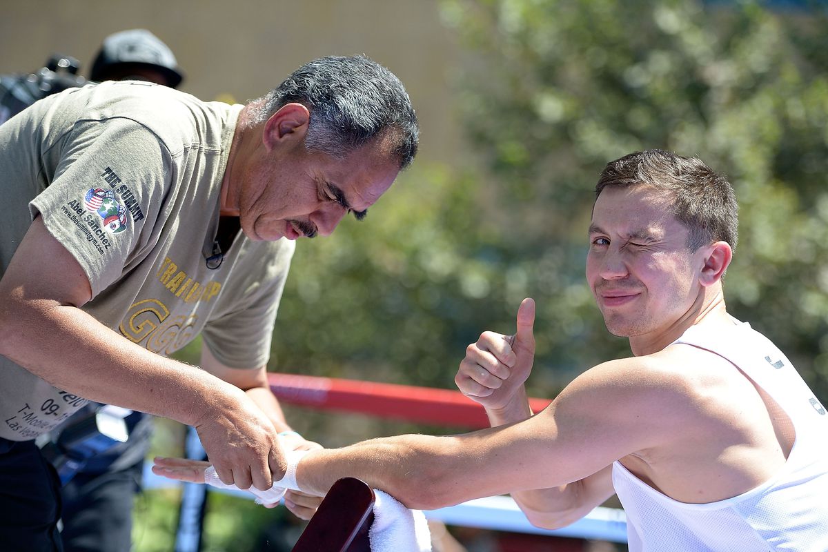 Chivas Fight Club in the ring with Gennady 'GGG' Golovkin