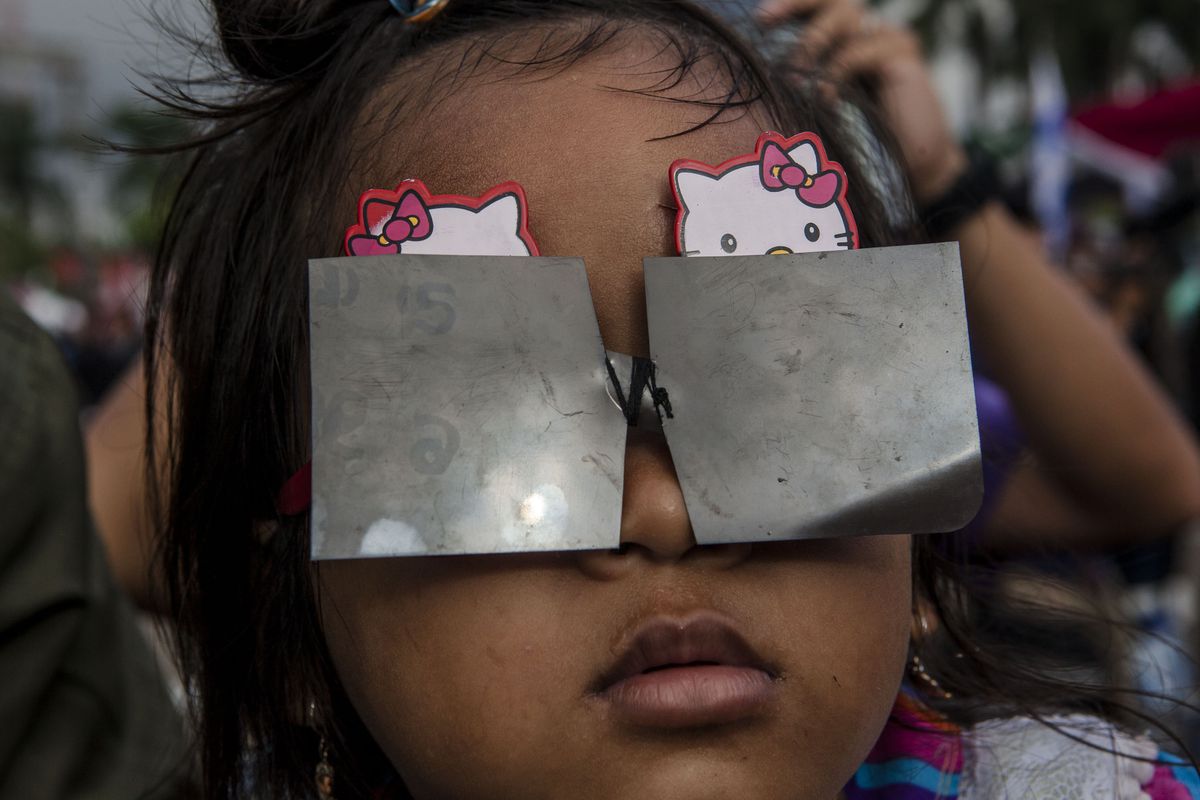 Total Solar Eclipse Sweeps Across Indonesia