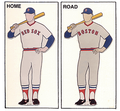 old boston red sox uniforms