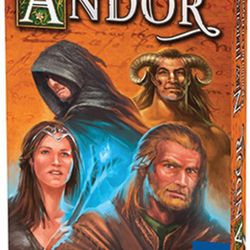 Legends of Andor: New Heroes includes four new heroes for Legends of Andor, and these heroes can be used either with the base game or with the Star Shield expansion. With the new rules in this expansion, you can now play the game with up to six players. 