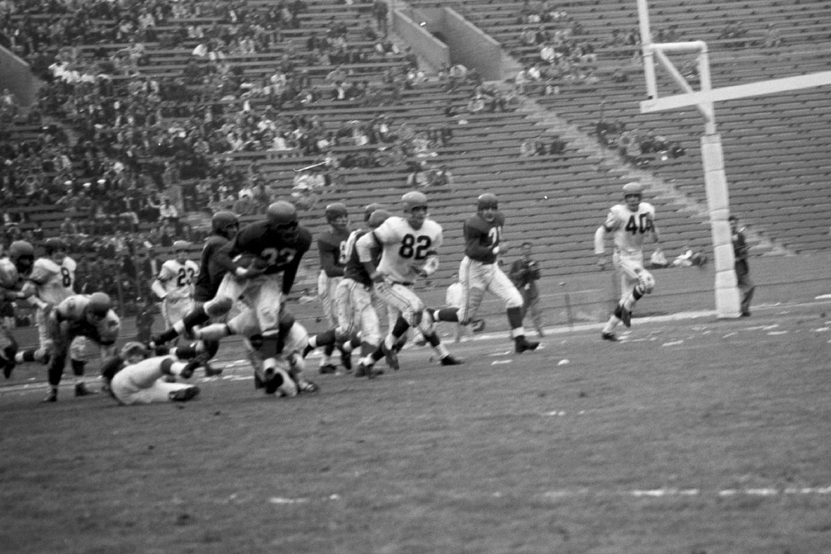 1956 NFL Pro Bowl Football Game - East vs. West