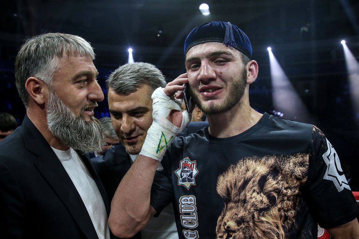 Russian boxer Salamov wins vacant IBO world light-heavyweight title