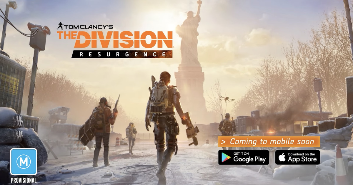 The Division mobile game gets a name and a trailer