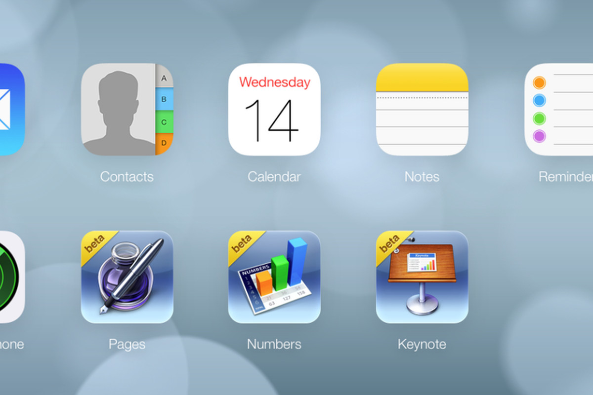 iCloud iOS 7 look