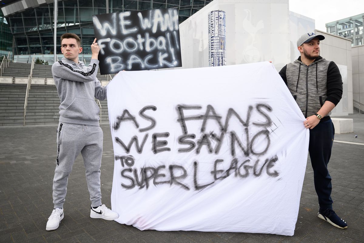 Fans Respond To News Of Football Super League