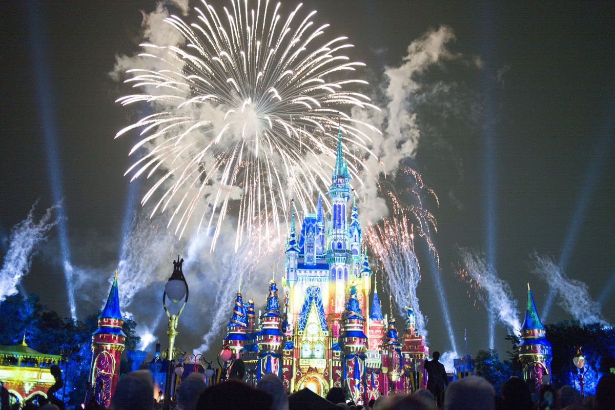Firework Show Back To Walt Disney World Resort In Lake Buena Vista