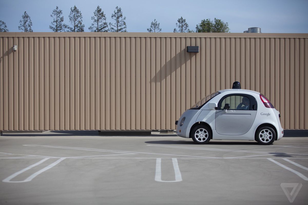 Google's self-driving car prototype