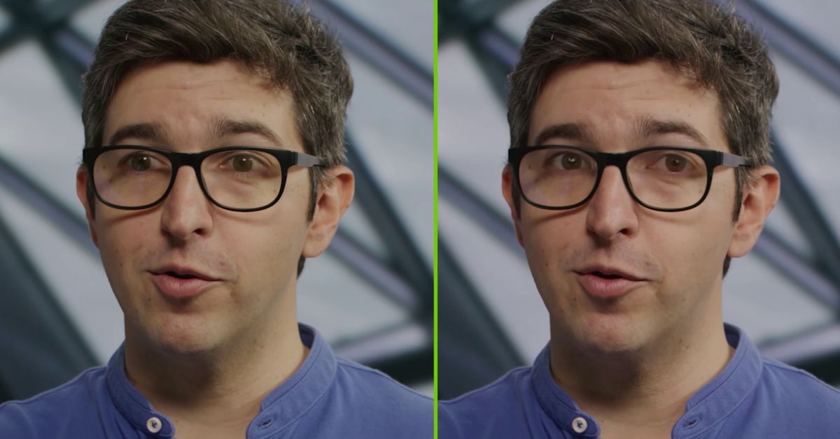 Nvidias Augenkontakt-KI ist das bisher gruseligste Update