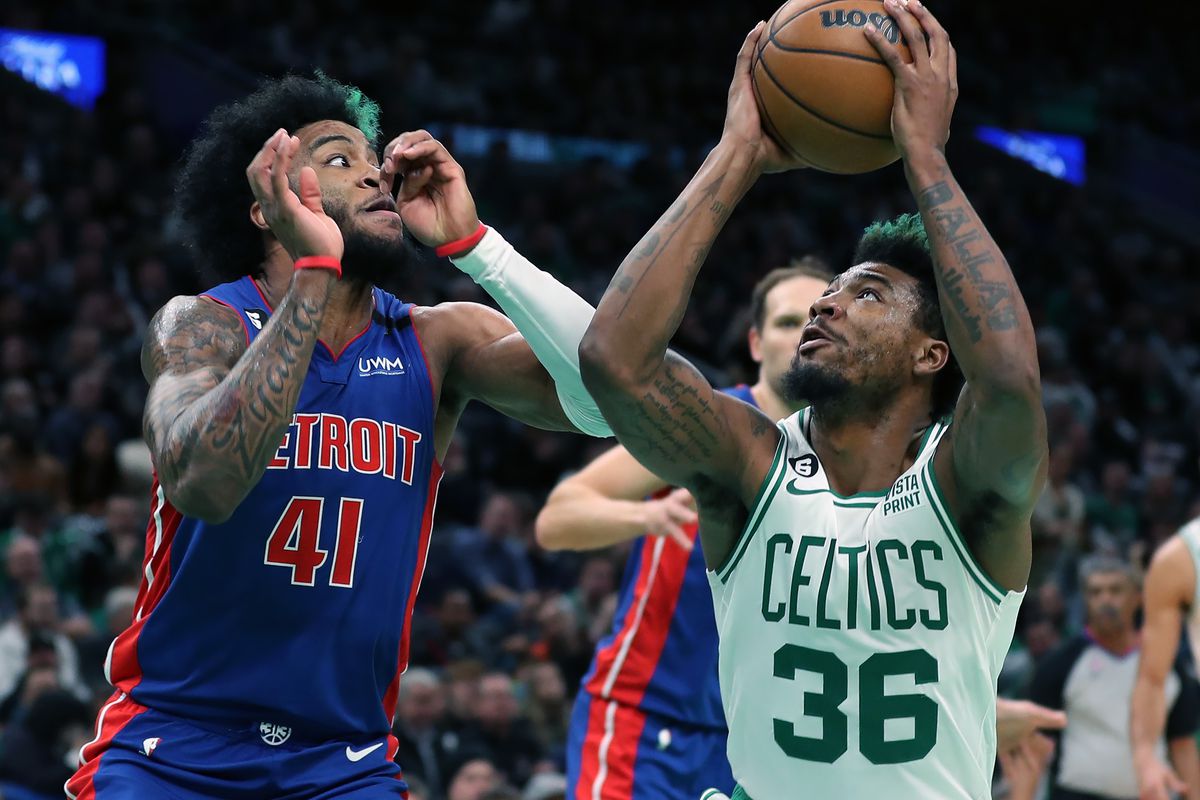 Detroit Pistons (112) Vs. Boston Celtics (128) at TD Garden