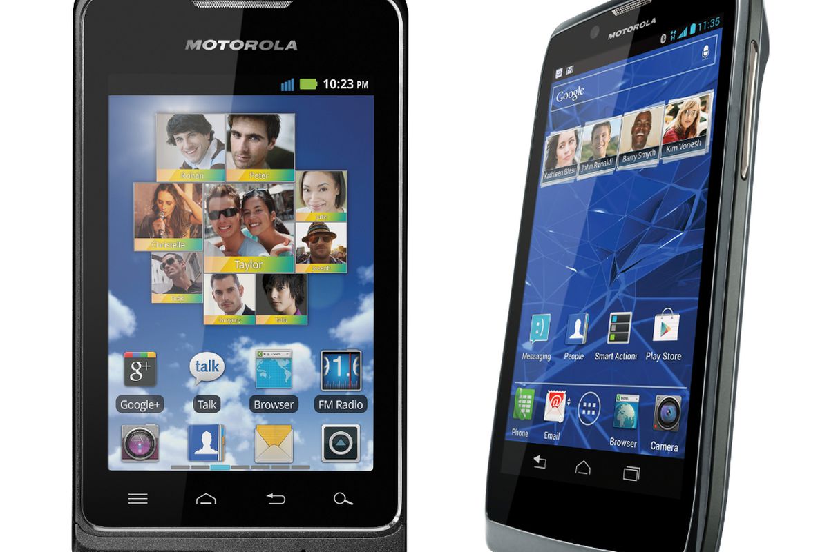 Motorola Motosmart and Razr V