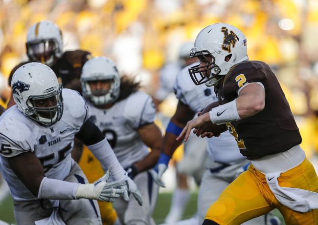 Nevada had a tough time with Wyoming on Saturday. (Courtesy of 