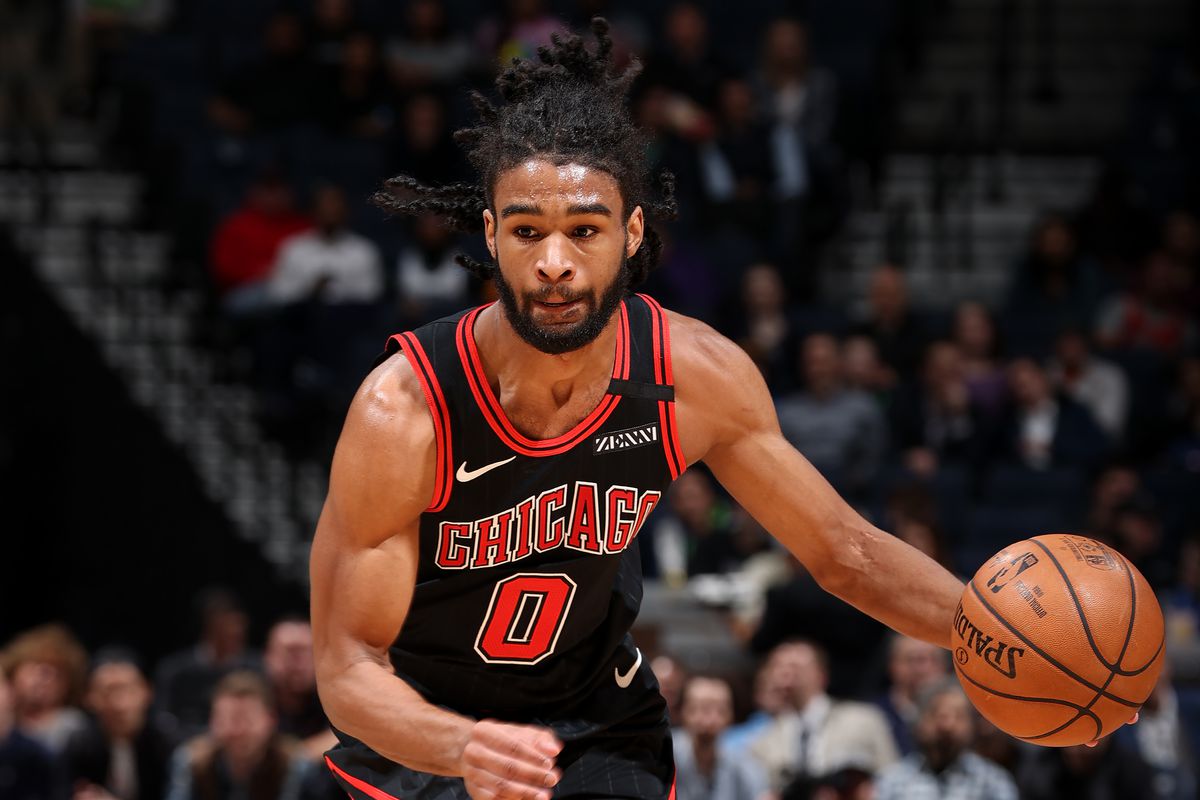 Bulls guard Coby White might have accidentally dropped information on where the team’s coaching search currently sits. 