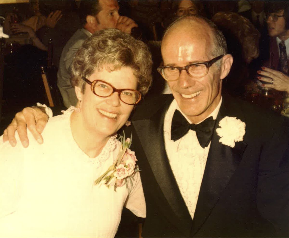 Howie and Dorothy Garst in the 1970s. He met her while she was making sundaes at a Woolworth’s and came home and told his mother, “I have found the girl I plan to marry.” | Provided photo