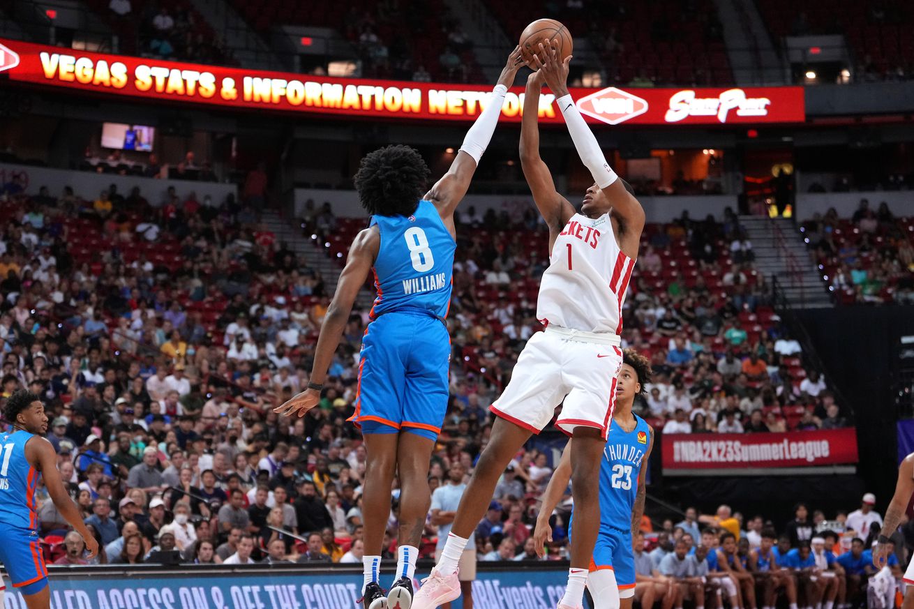 NBA: Summer League-Oklahoma City Thunder at Houston Rockets
