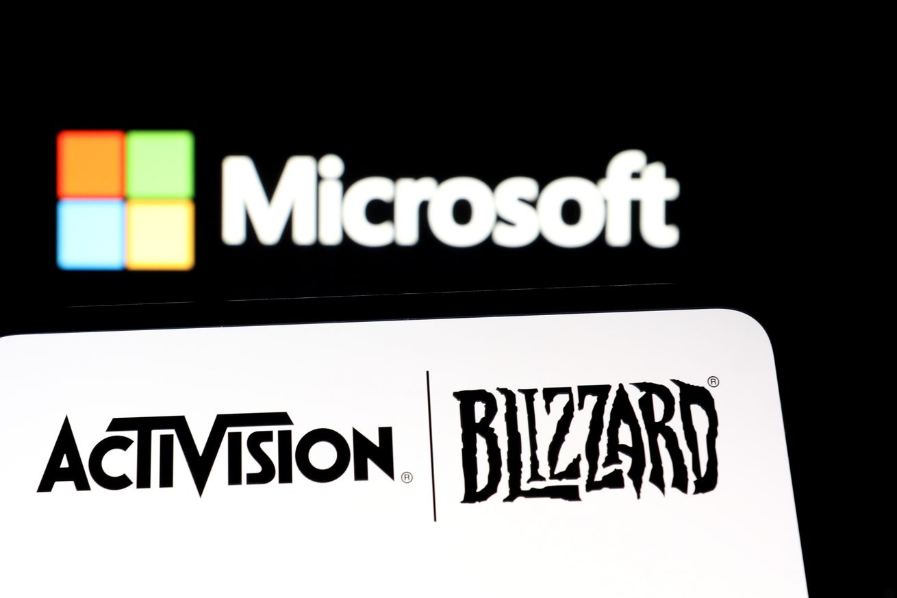 Microsoft - Activision Blizzard logos