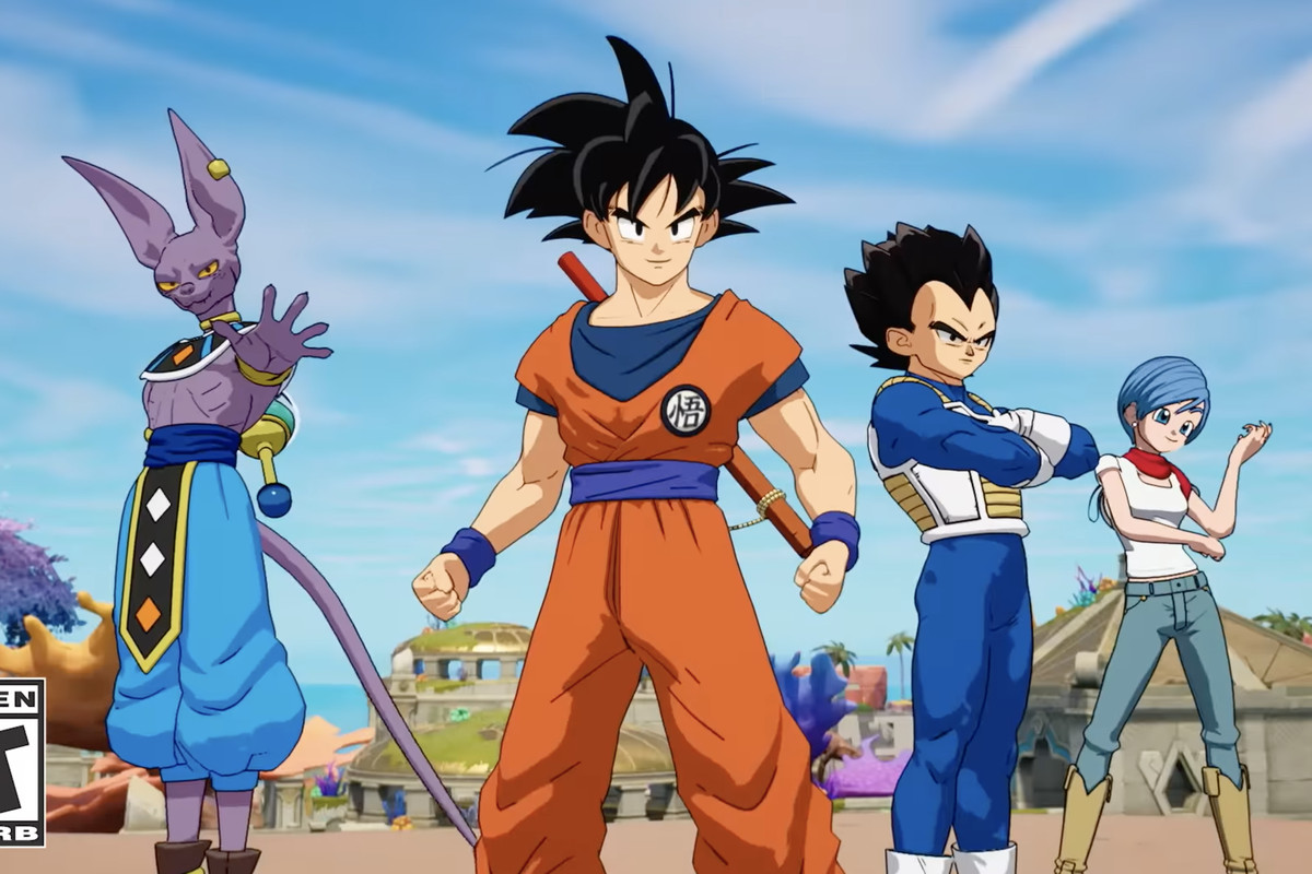 Fortnite's Dragon Ball event lets Goku hit dance moves like the Griddy -  Polygon