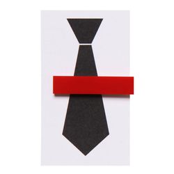 For the boss man:  <b>The Postmodern</b> Acrylic Tie Clip in red, <a href="http://shop.life-curated.com/index.php?product=ATC101d-red&shop=1&search=the%20postmodern">$25</a> at Life:Curated