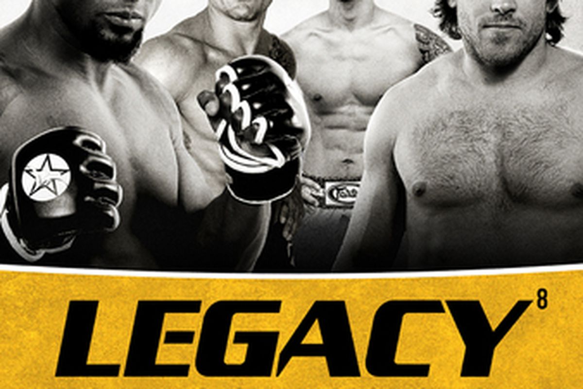 Legacy FC 8 airs live on HDNet at 10 PM ET.