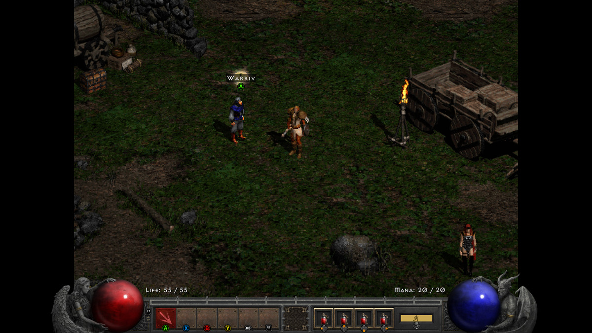 Eski Grafik Diablo 2: Diriltildi