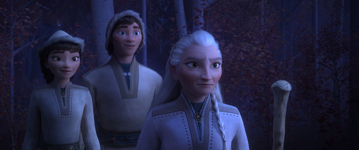Several characters from Frozen 2