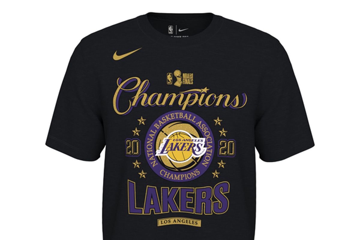 champion lakers shirt