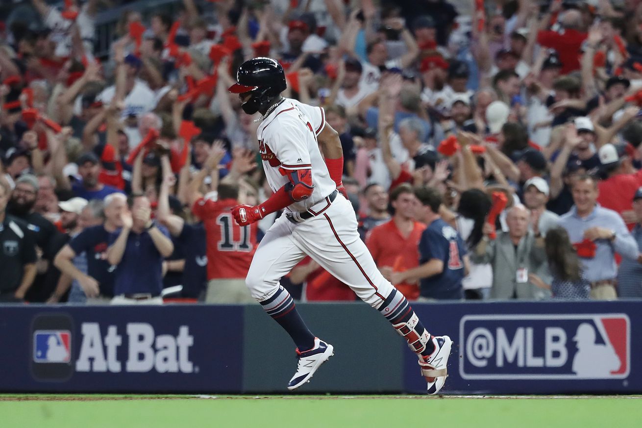 This Day in Braves History: Ronald Acuña becomes youngest player with a grand slam in the postseason