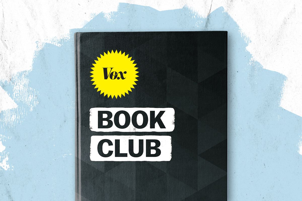A book with the words Vox Book Club on the cover.