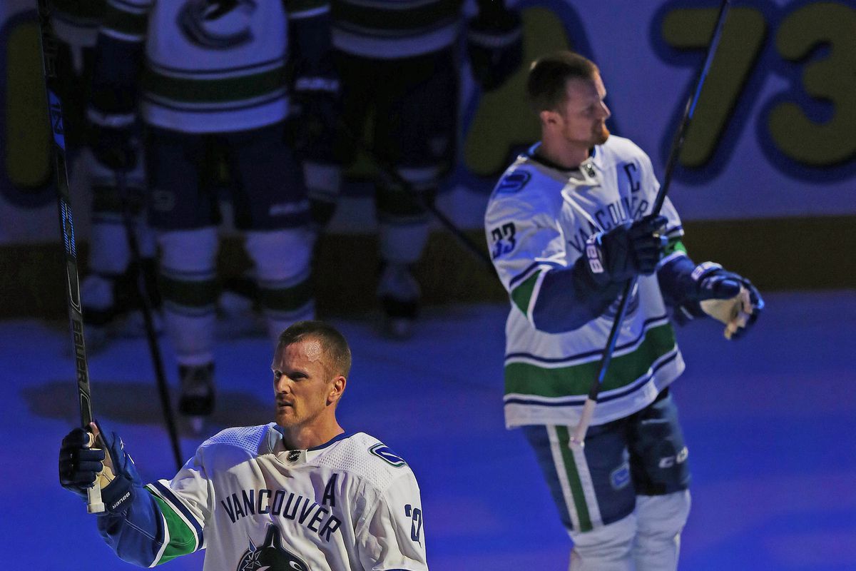 NHL: Vancouver Canucks at Edmonton Oilers