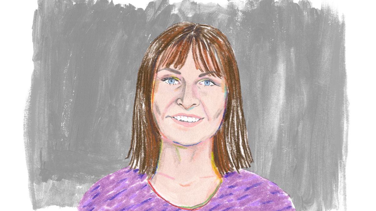 An illustration of Lynne Sneddon.