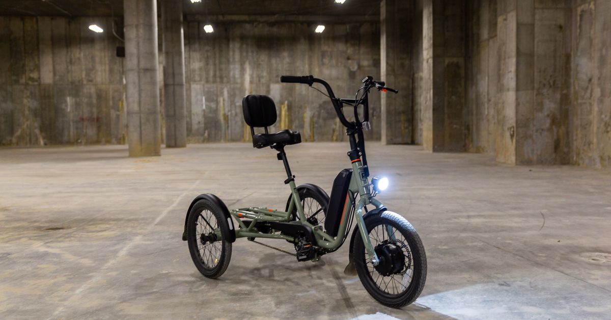 The RadTrike is Rad Power Bikes’ first electric three-wheeler — and I got to test it out