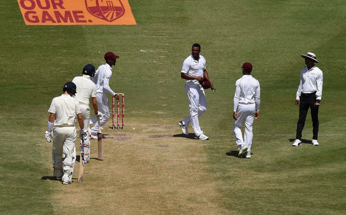 West Indies v England - 3rd Test: Day Three