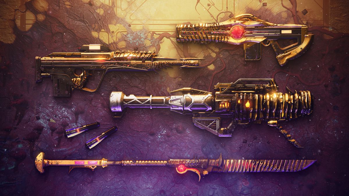 A group of new seasonal weapons in Destiny 2 : Season of the Haunted