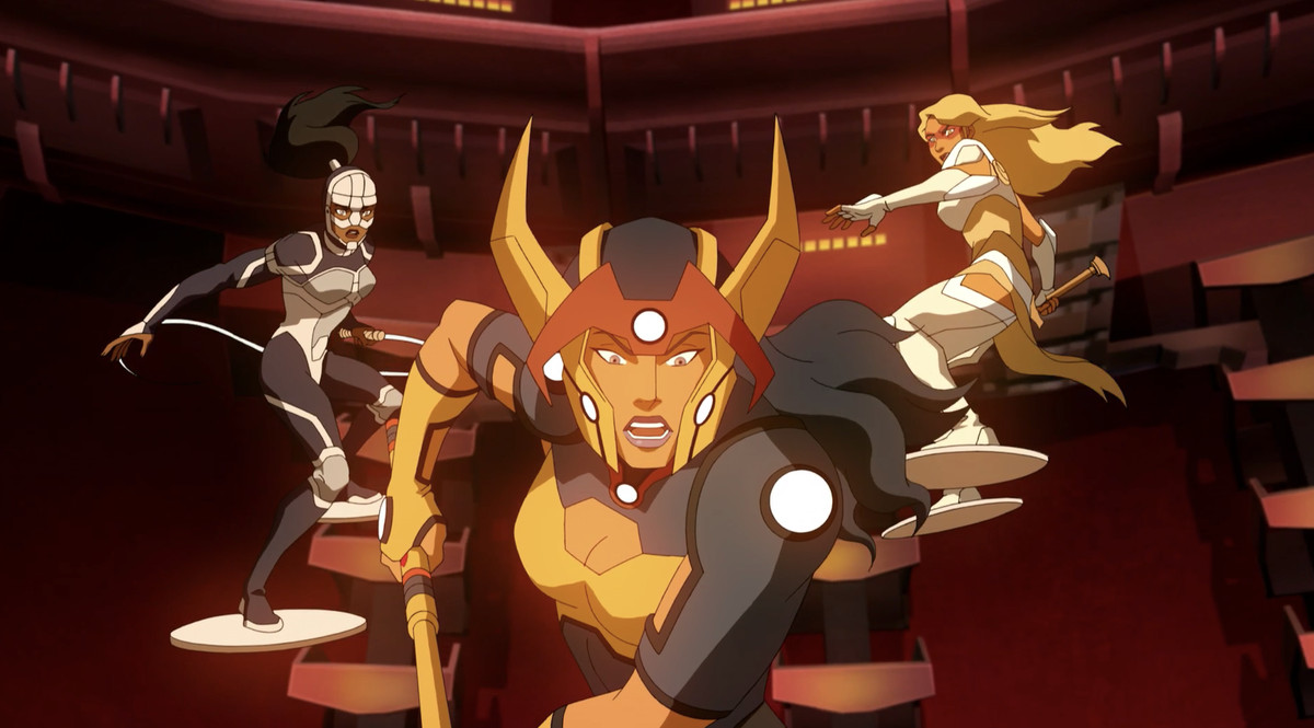 big barda and the furies in young justice: outsiders