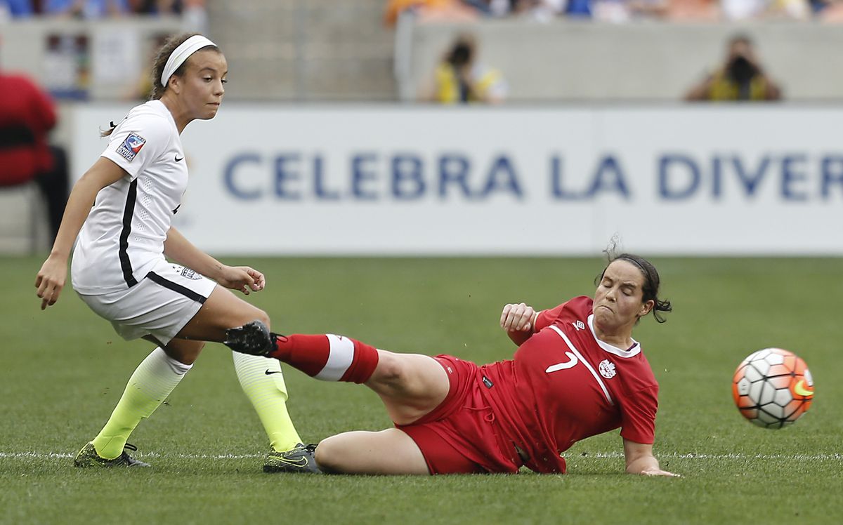 Soccer: 2016 CONCACAF Women’s Olympic Qualifying - Finals-Canada at USA
