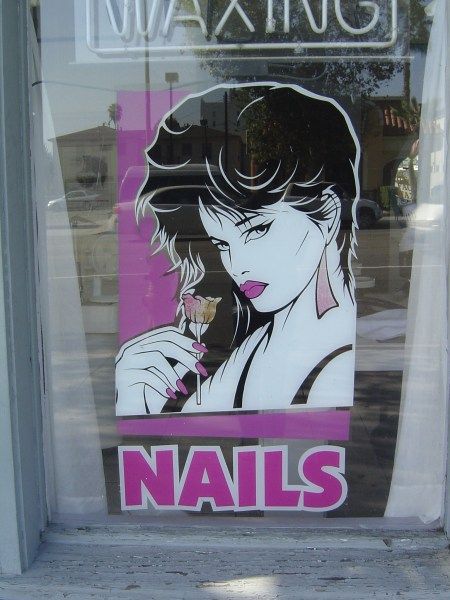 A nail art poster